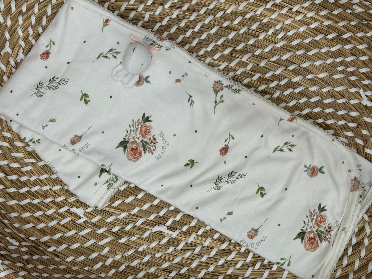 Coperta 100% cotone fantasia