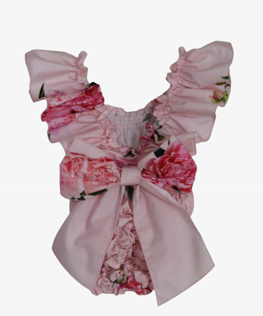 Costume intero fiorito
