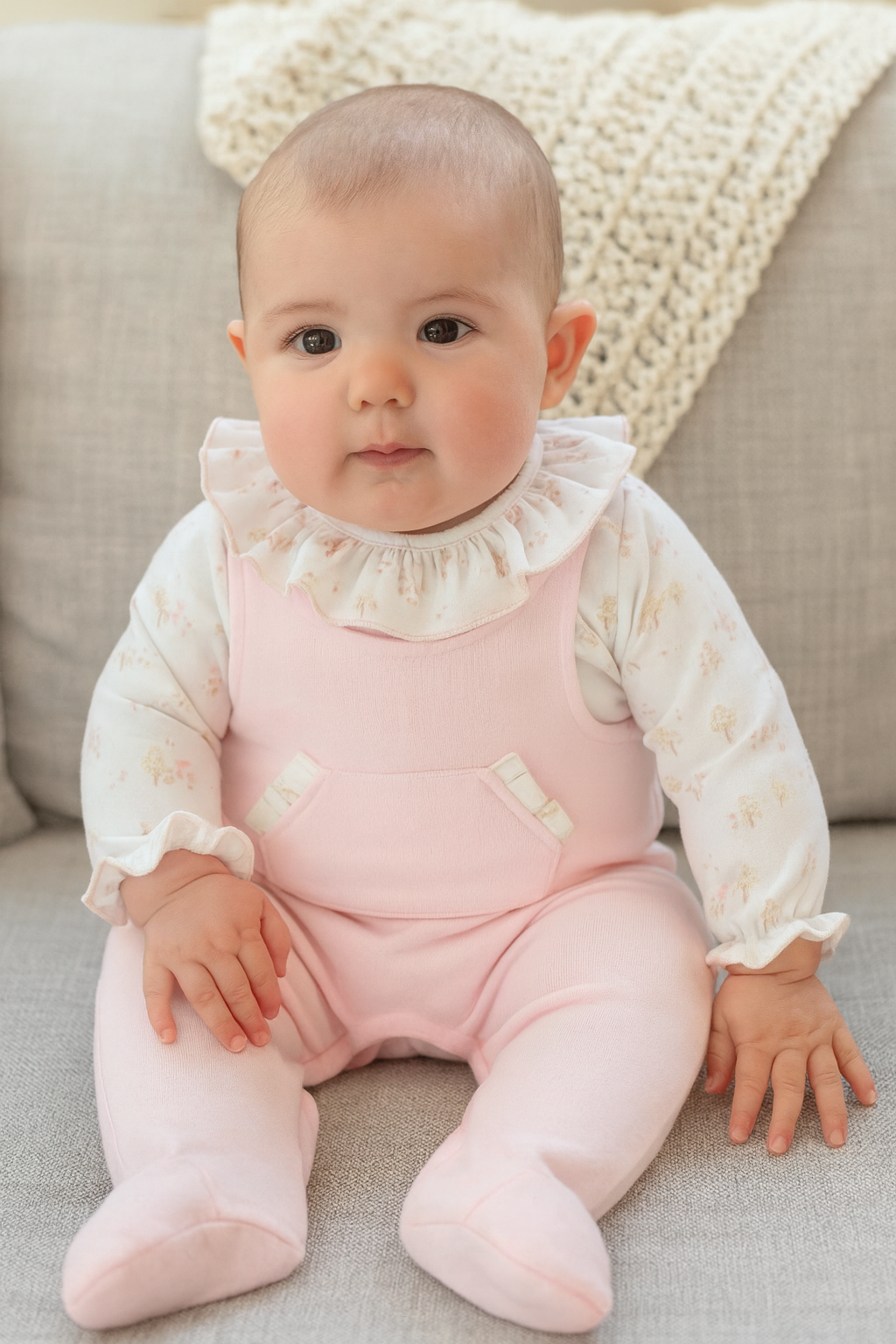 Coordinato Salopette Duck Pink