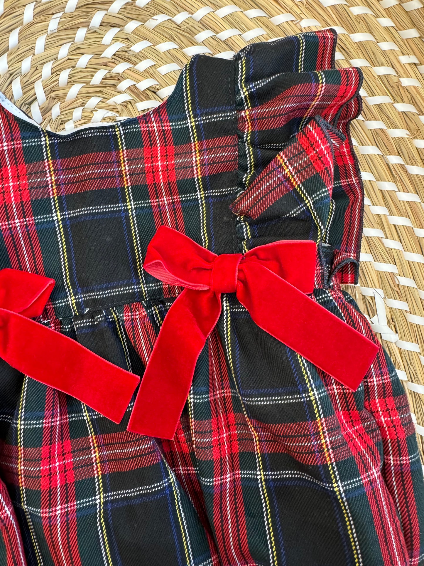 Pagliaccetto girl tartan