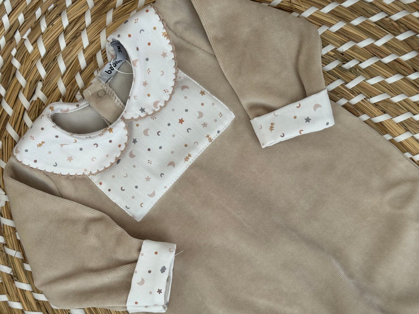 Tutina Stars Tortora/Grigio