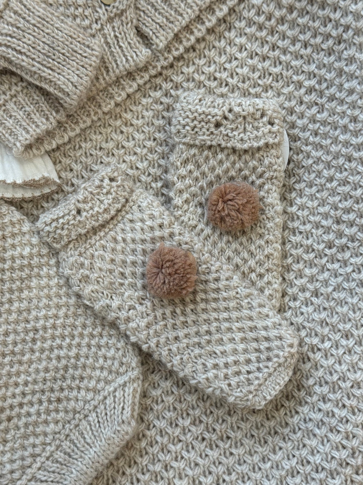 Salopette teddy misto lana