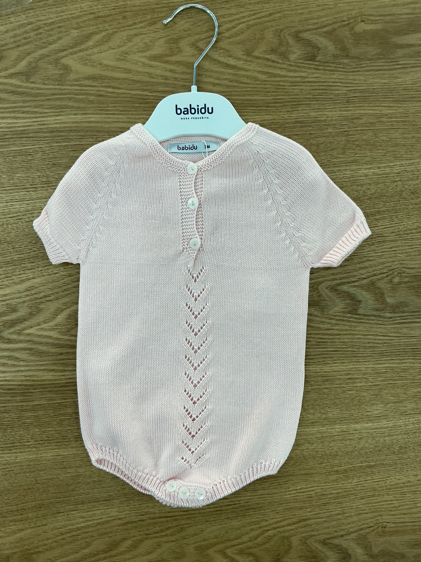 Pagliaccetto baby pink