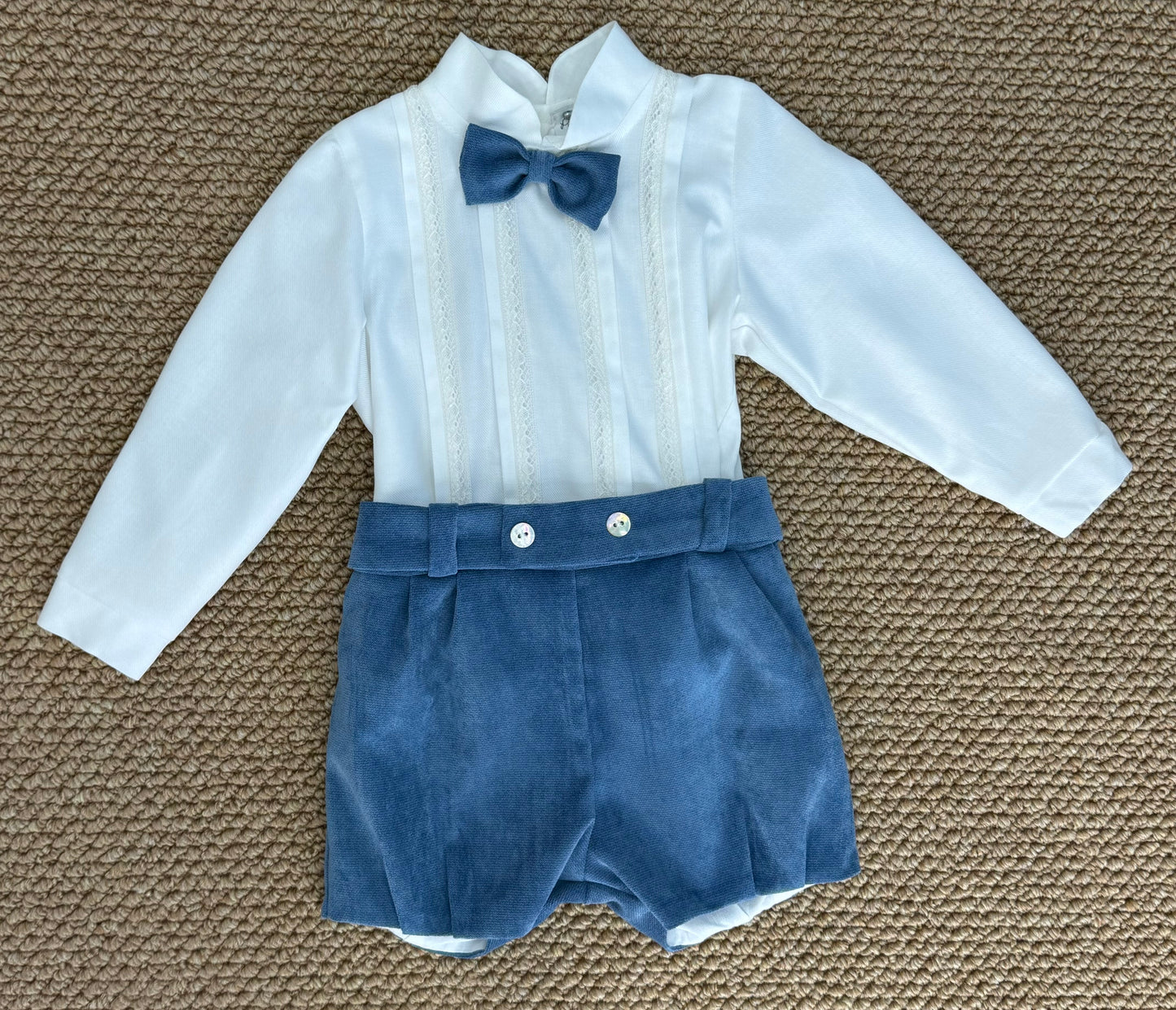 Completo Blu Velvet