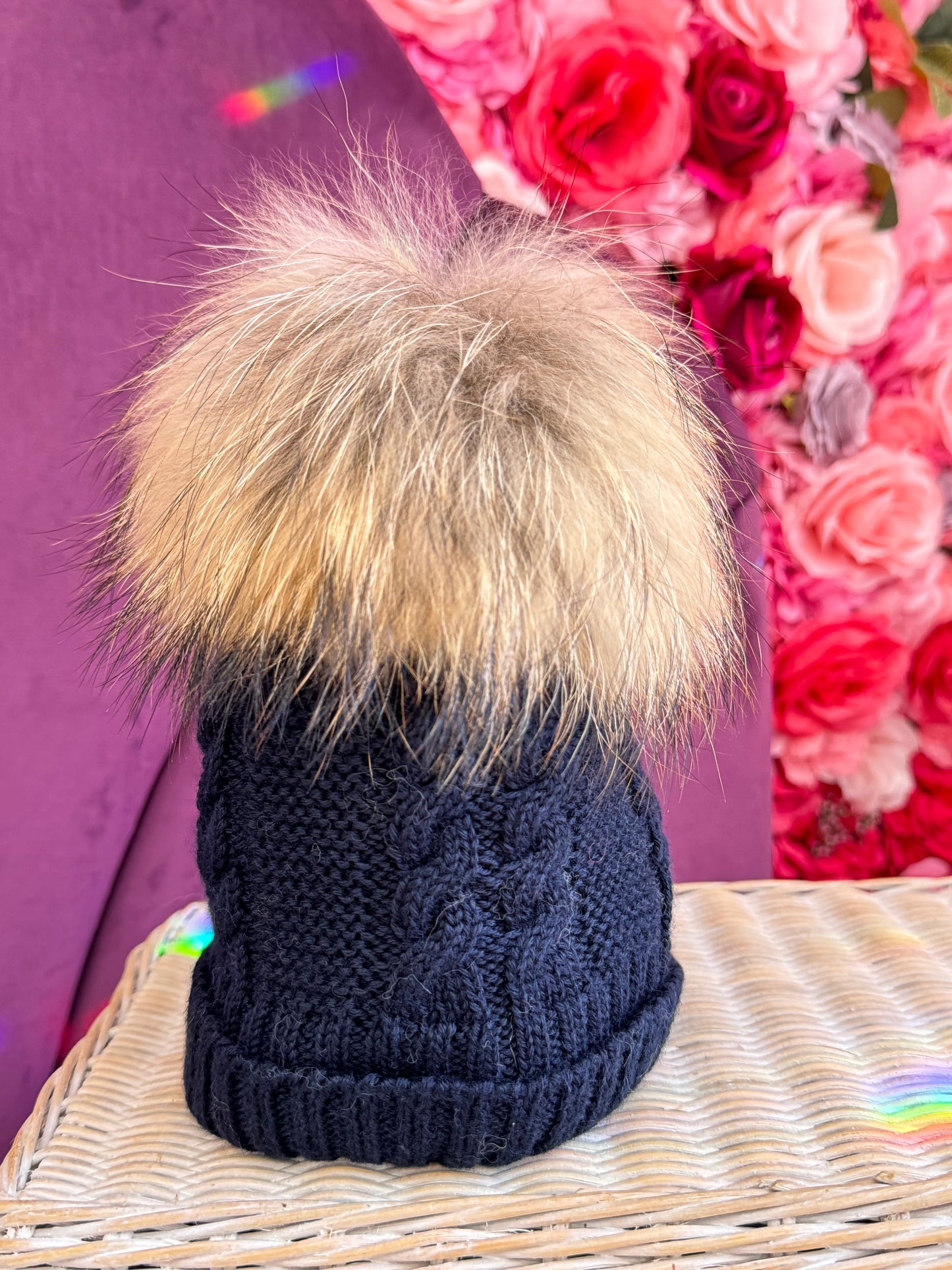 Cappello treccia
