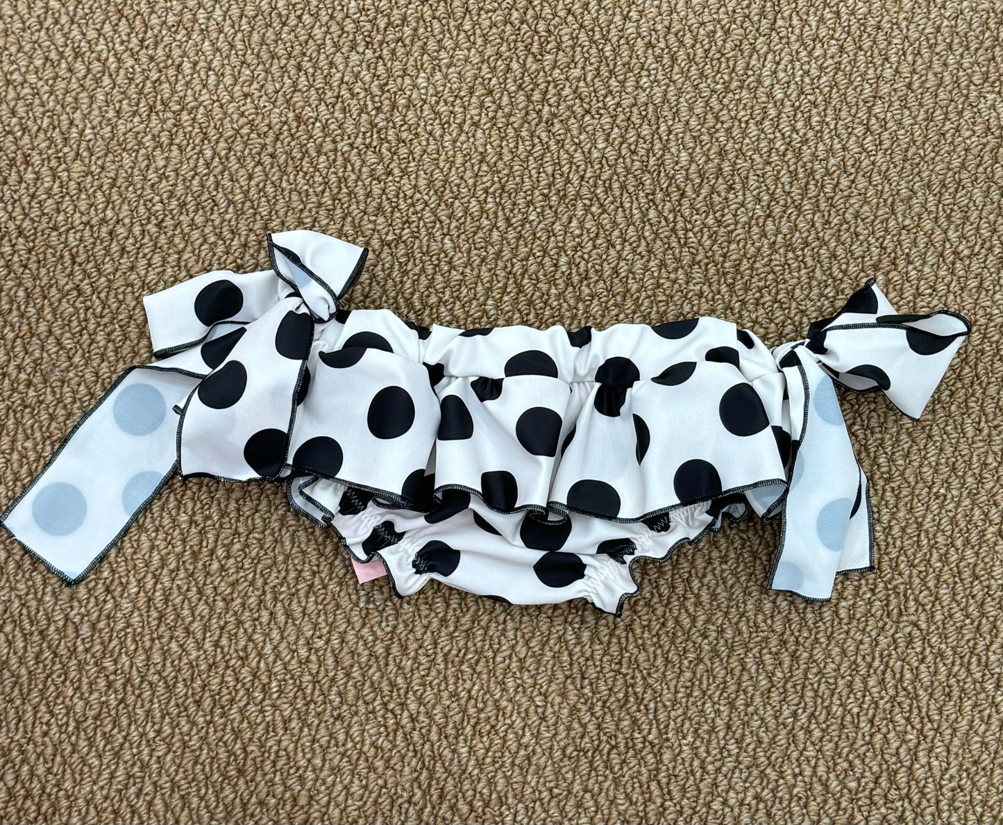 Costume slip pois