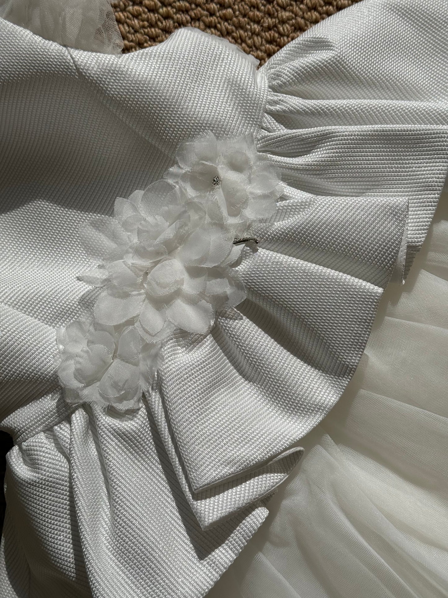 Abito Camilla Con Fascia in Tulle