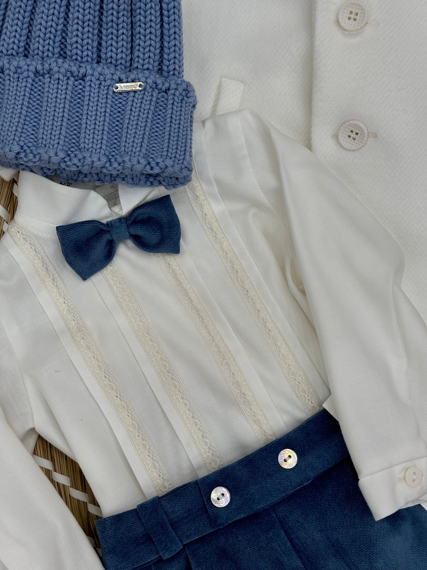 Completo Blu Velvet