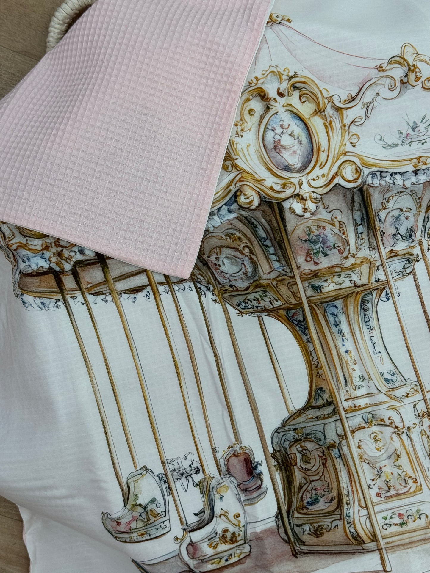 Coperta doppio lato carillon