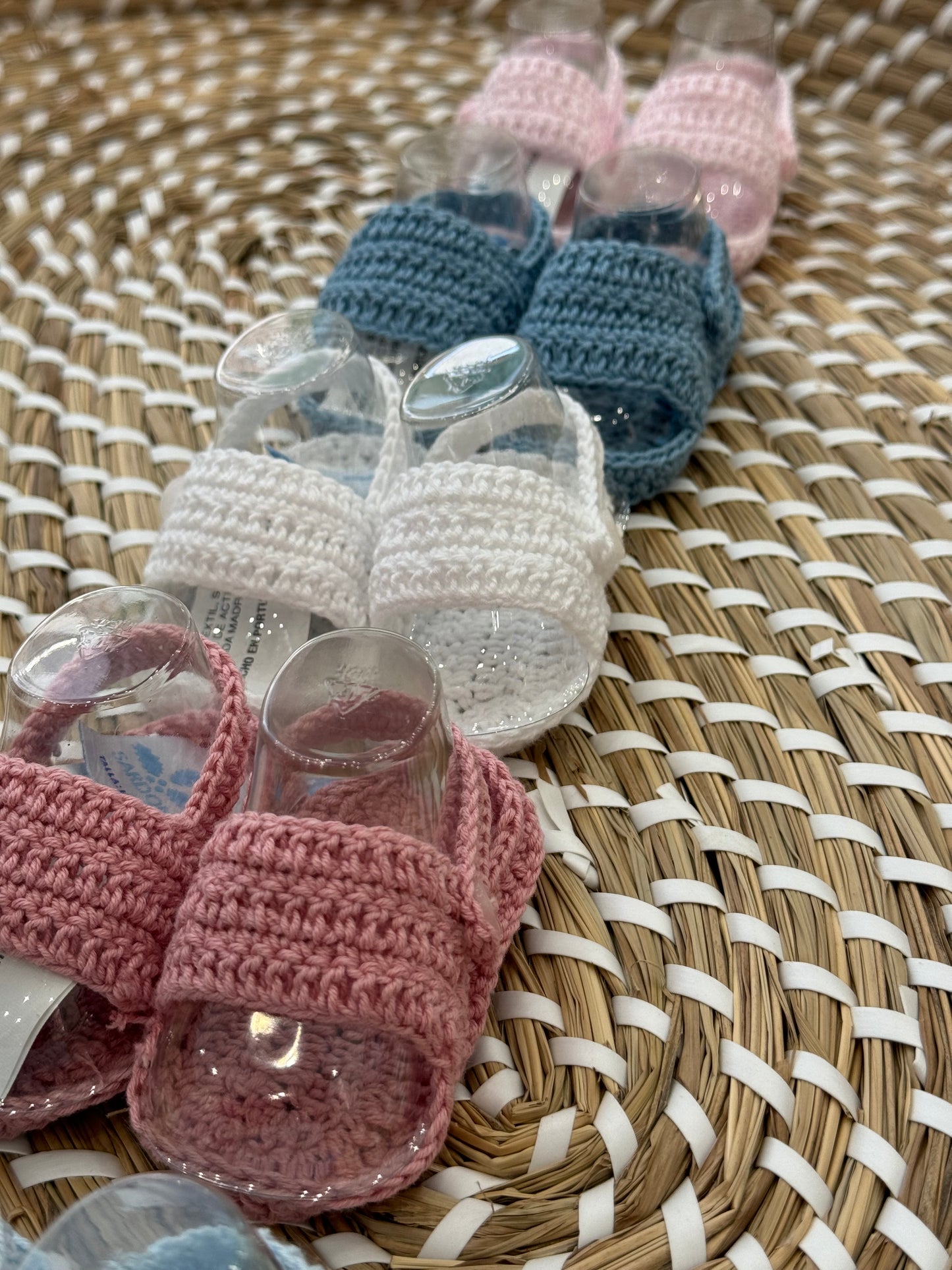 Sandaletti fascia crochet