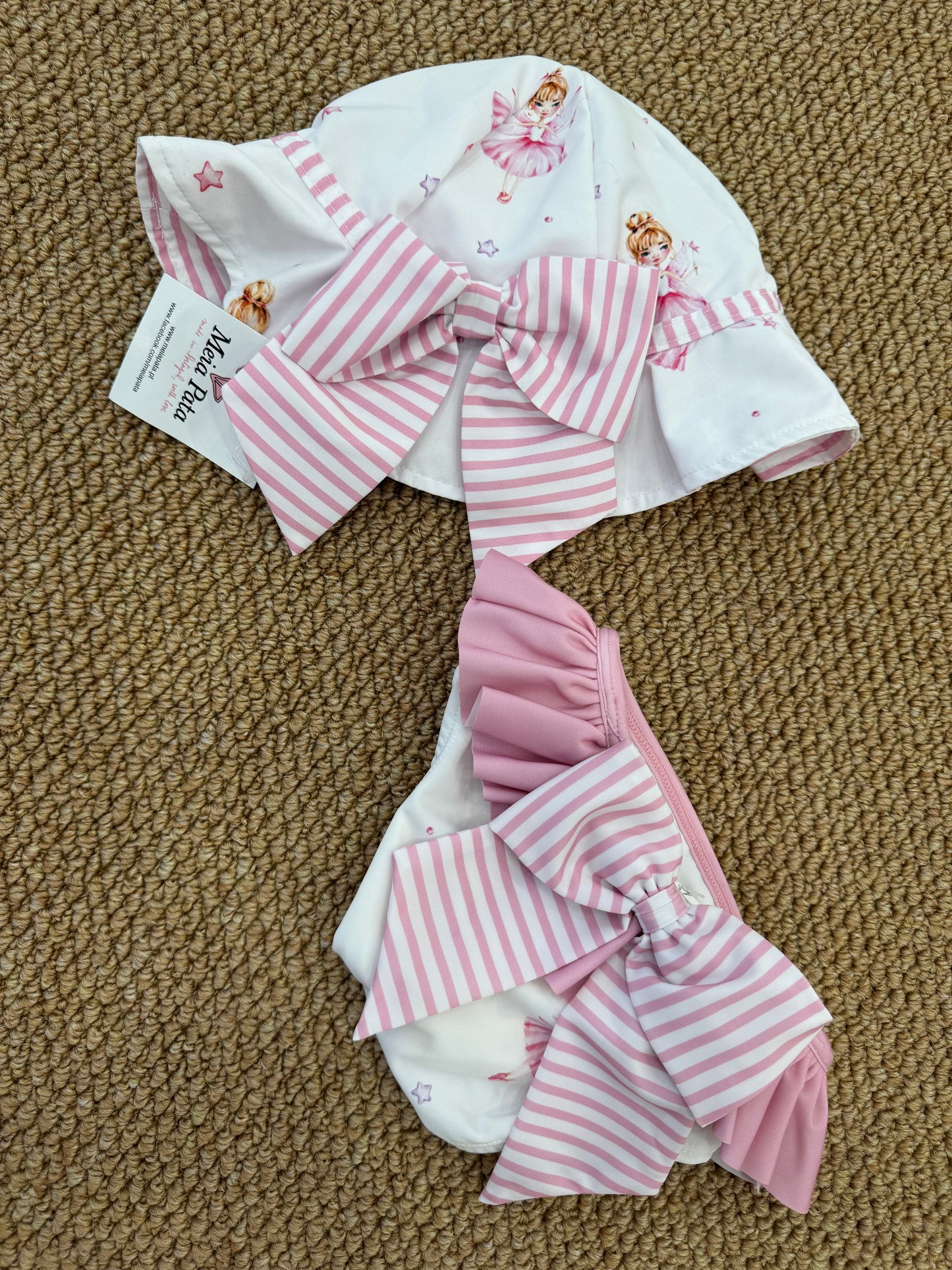 Cappellino più costume ballerina