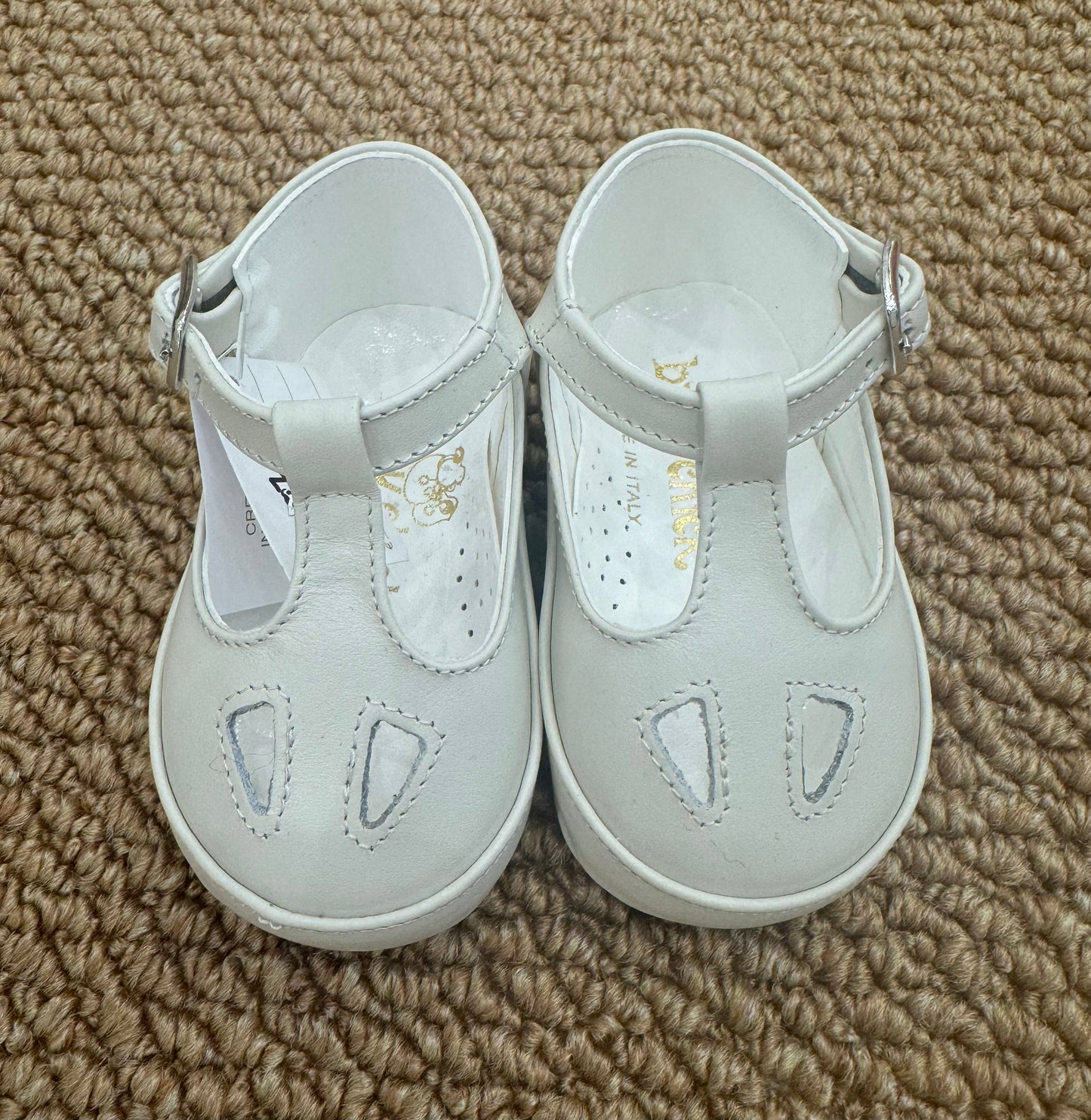 Occhiello Crema in pelle