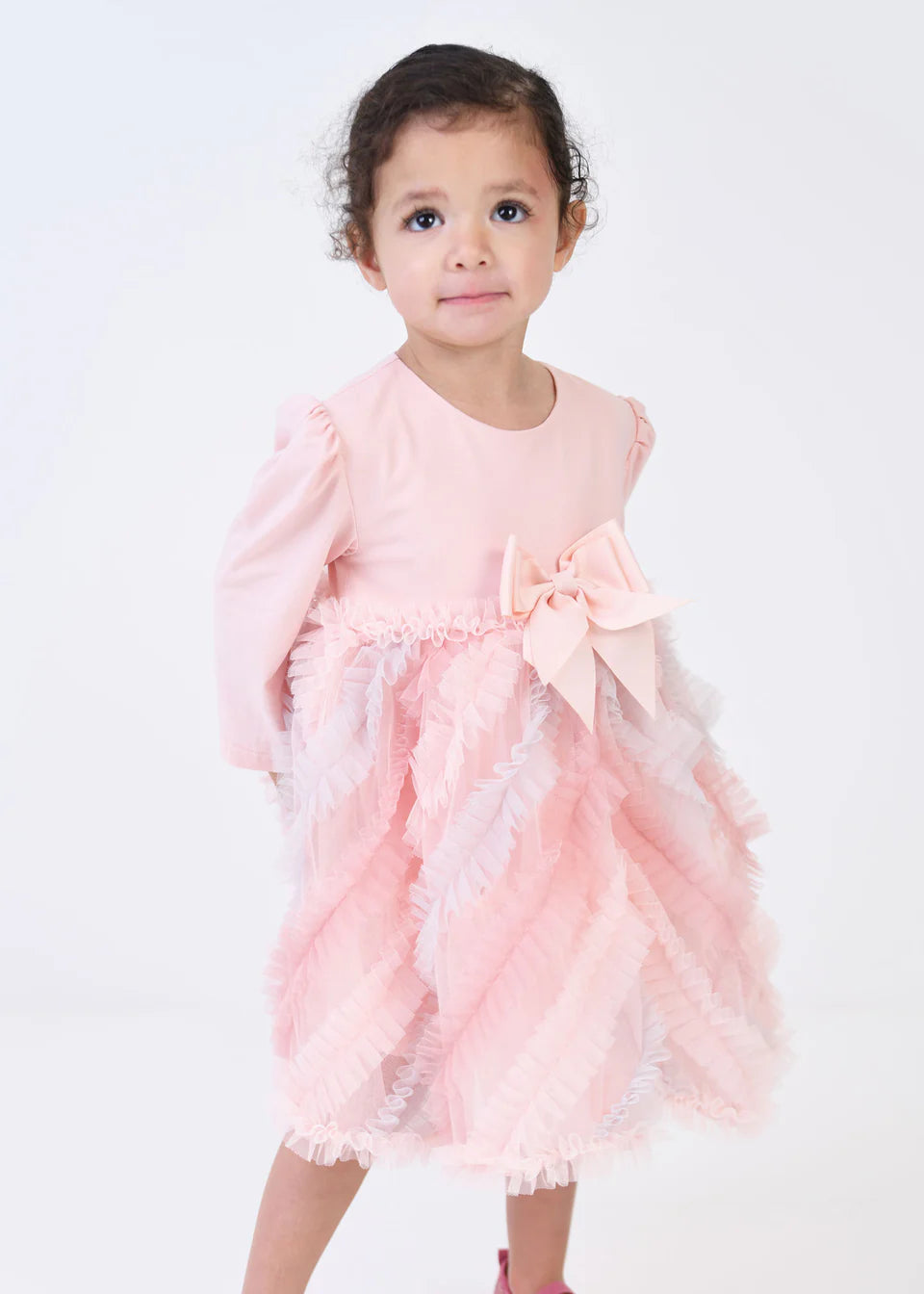 Callula Baby Dress Blush Pink