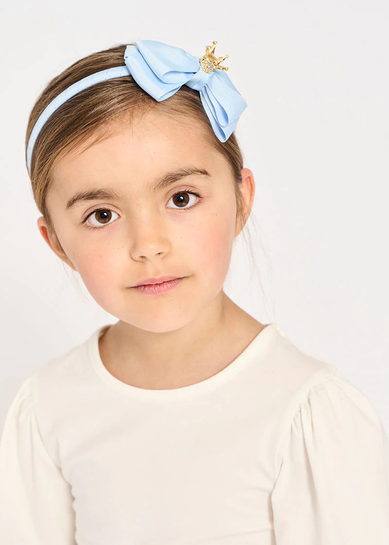 Cerchietto Corona Baby Blue