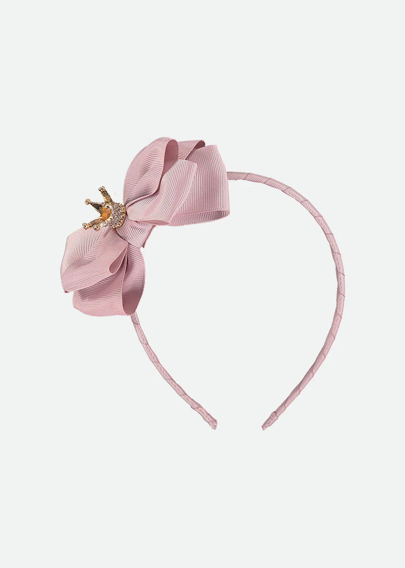 Cerchietto Corona Rosa Antico