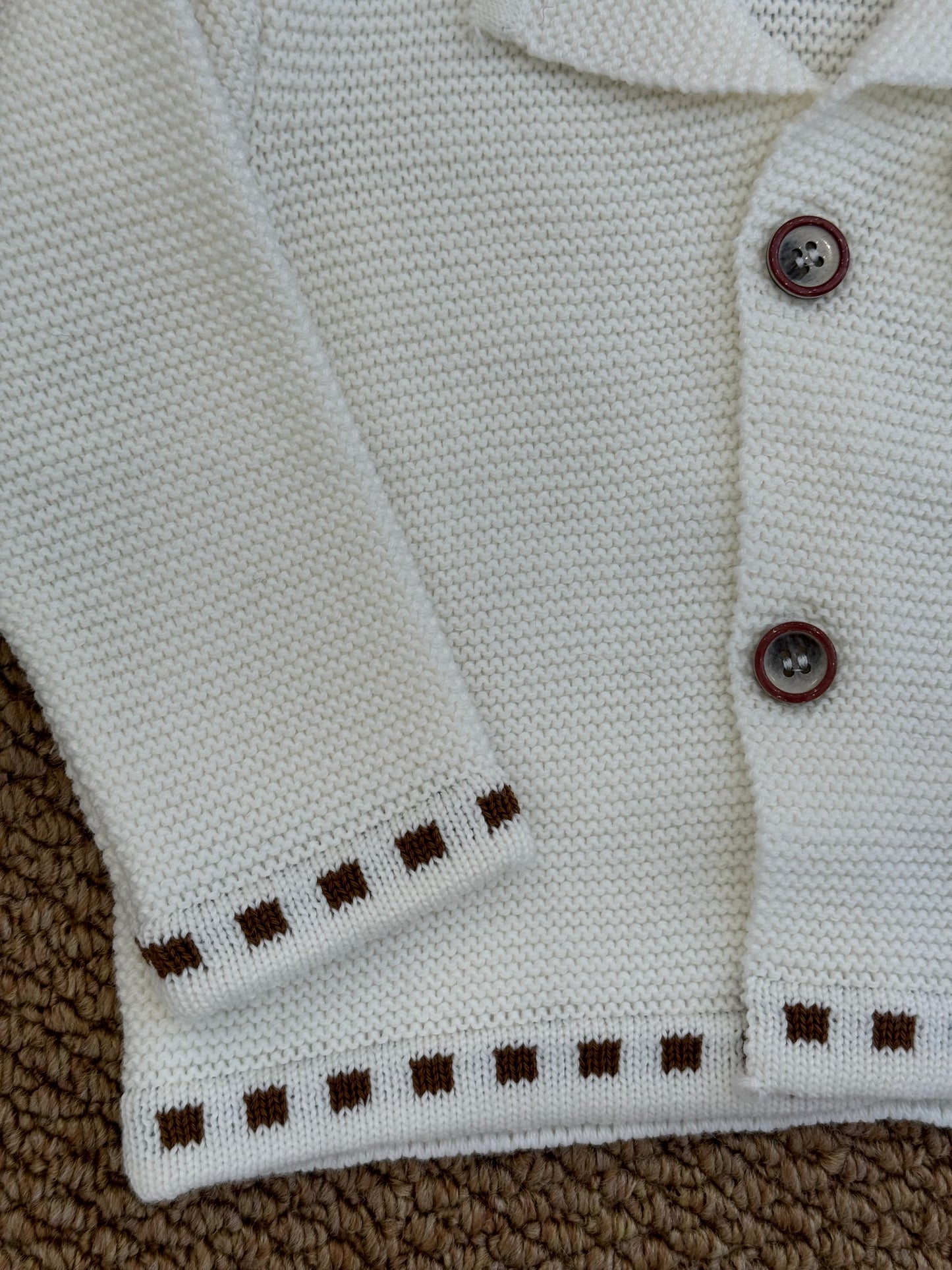 Cardigan quadro