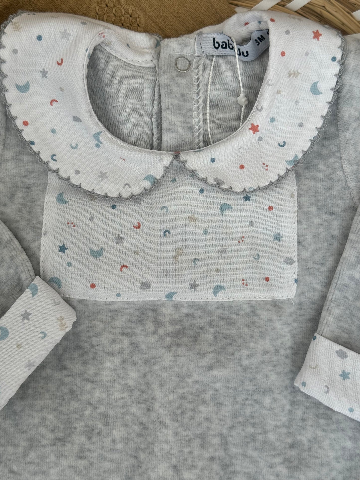 Tutina Stars Tortora/Grigio