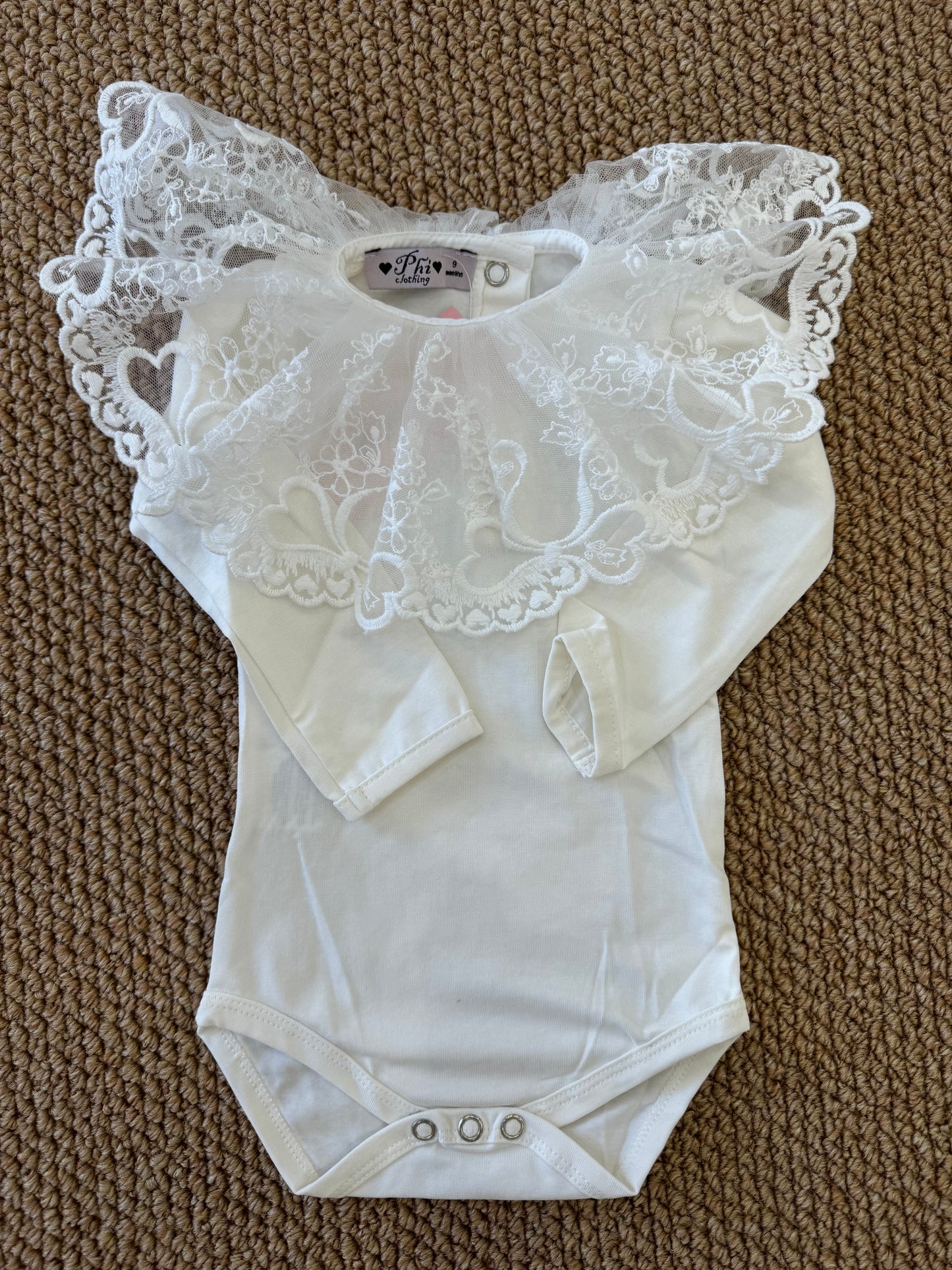 Body gran collo pizzo cuori