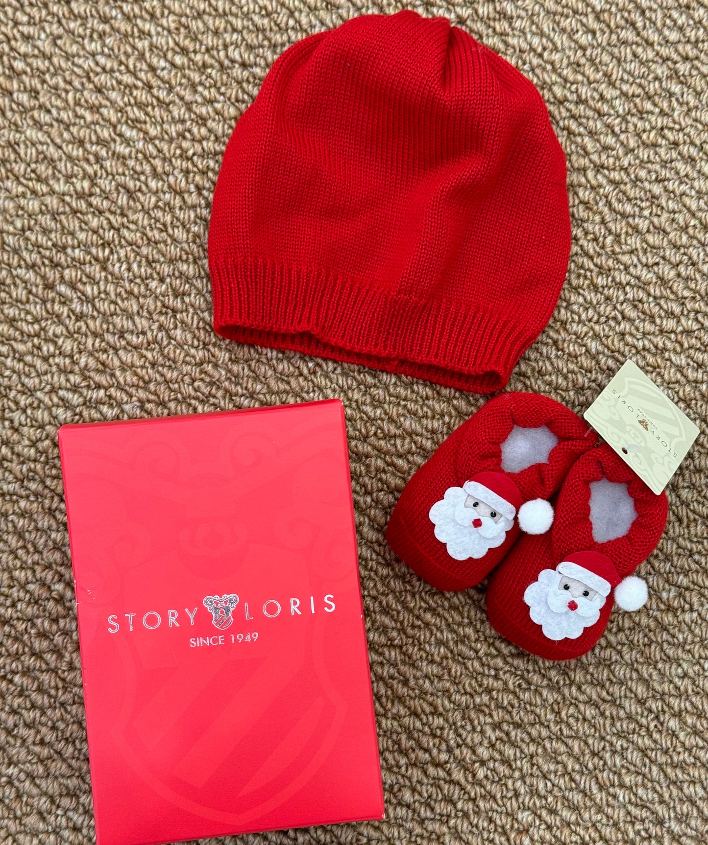 Box cappello e babbucce christmas