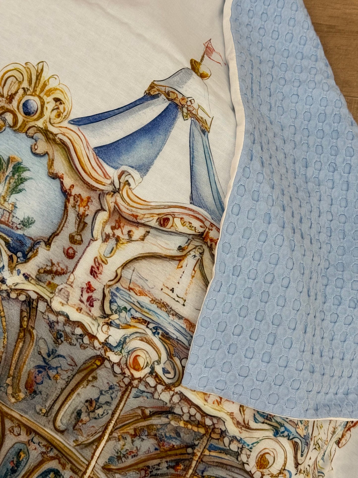 Coperta doppio lato carillon