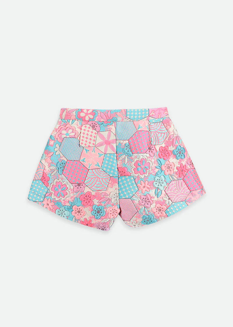 Shorts Dee Hexa Rose Multi