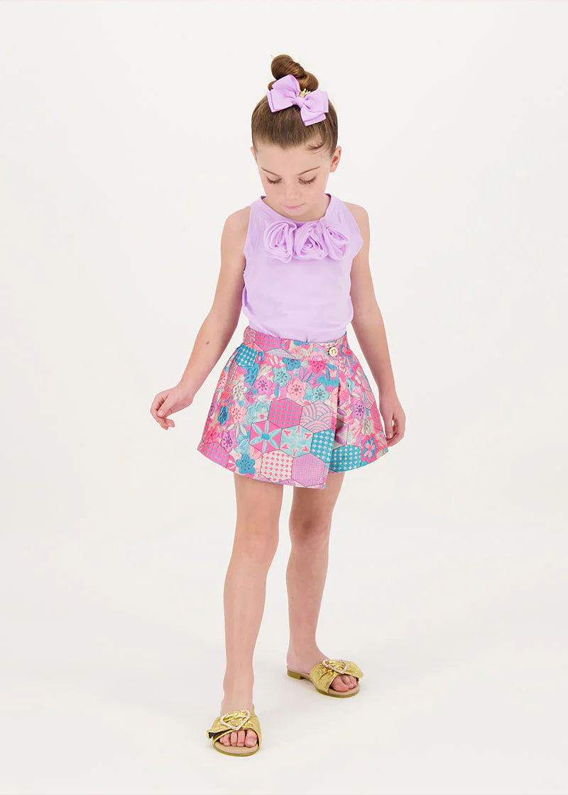 Shorts Dee Hexa Rose Multi