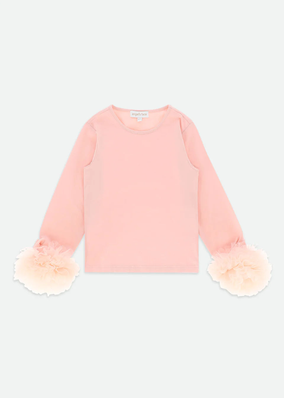 T-Shirt Dua Tulle CuffTop Blush Pink