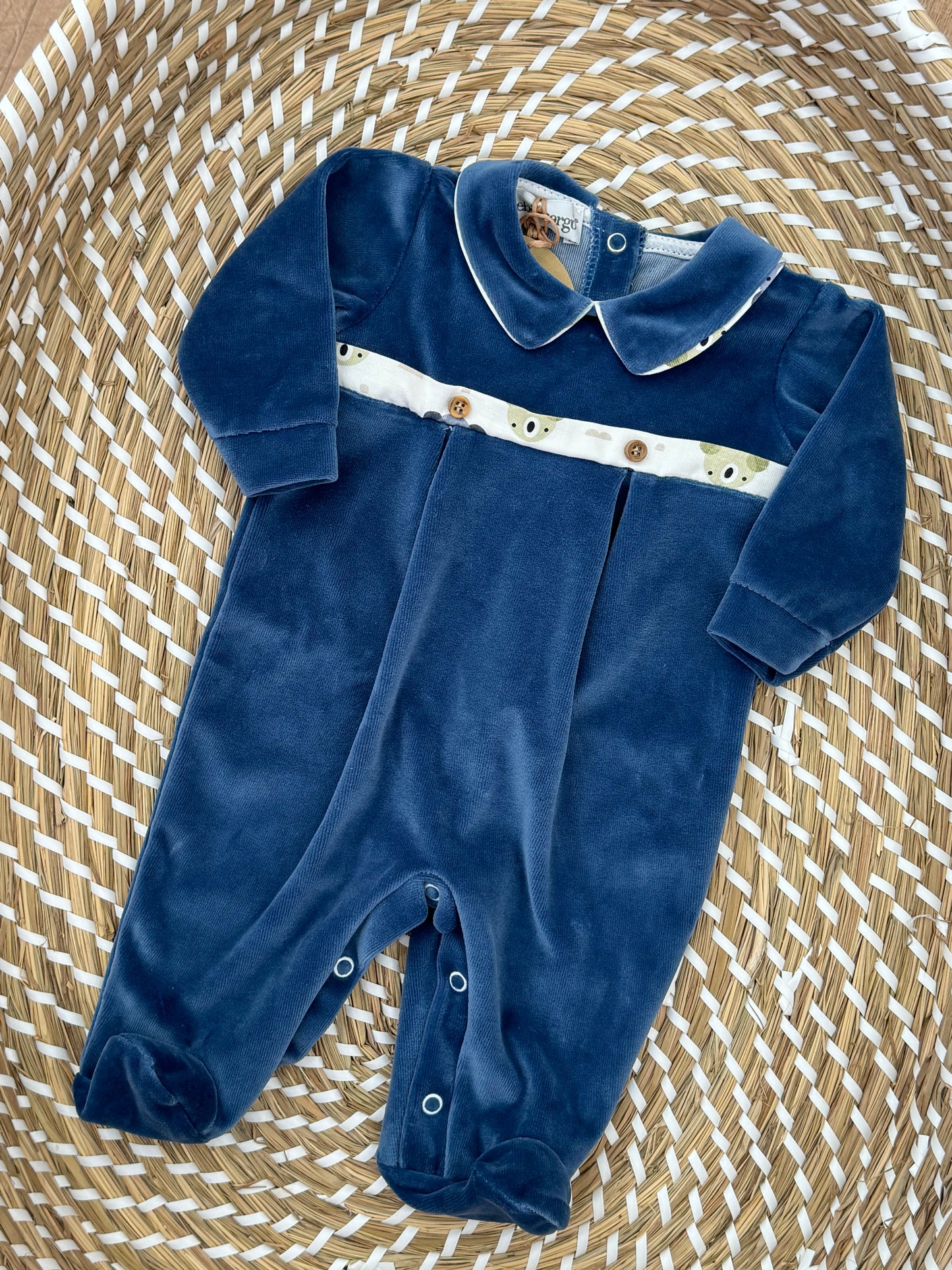 Tutina blu cobalto