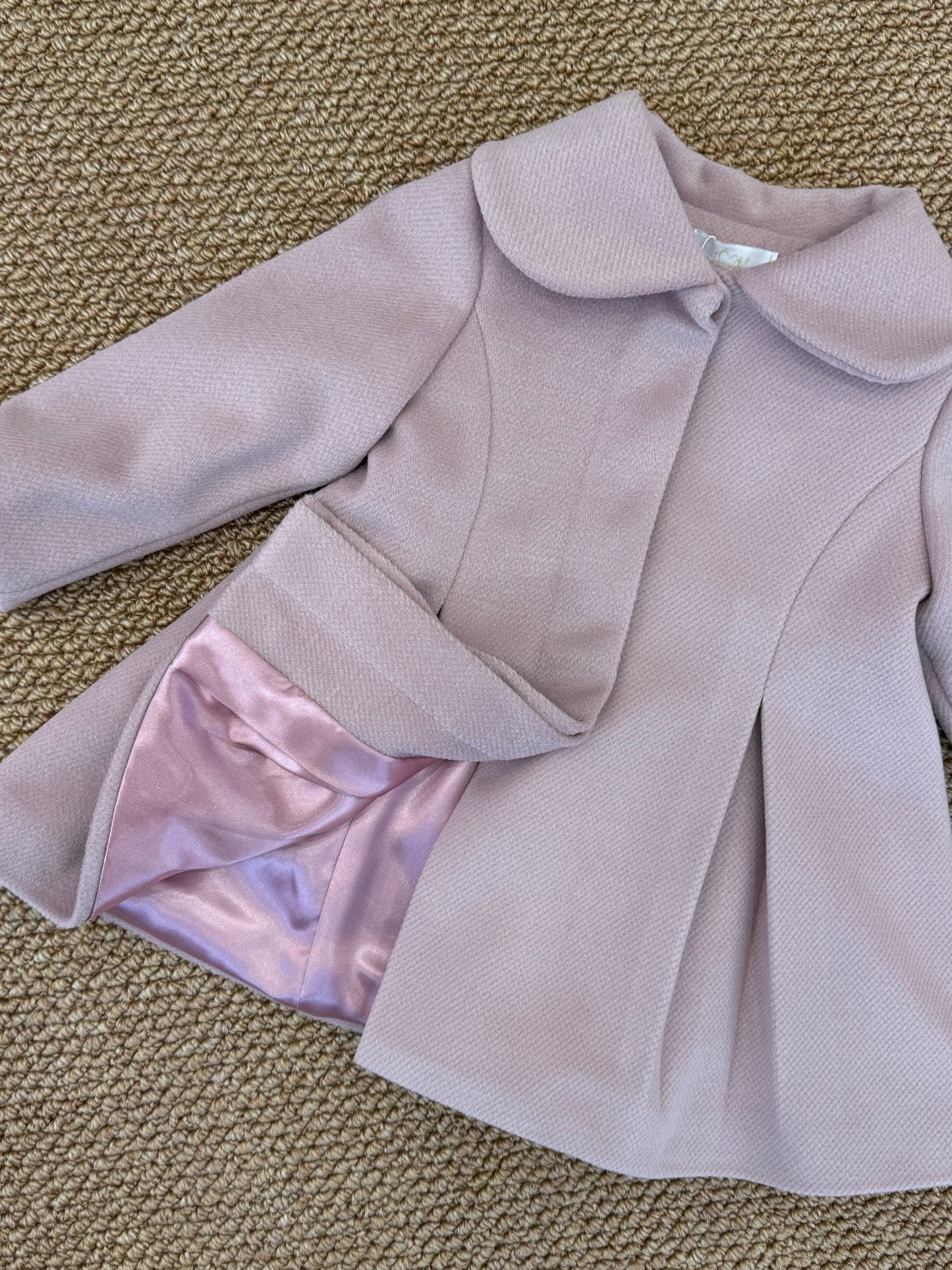 Cappotto signorina rosa
