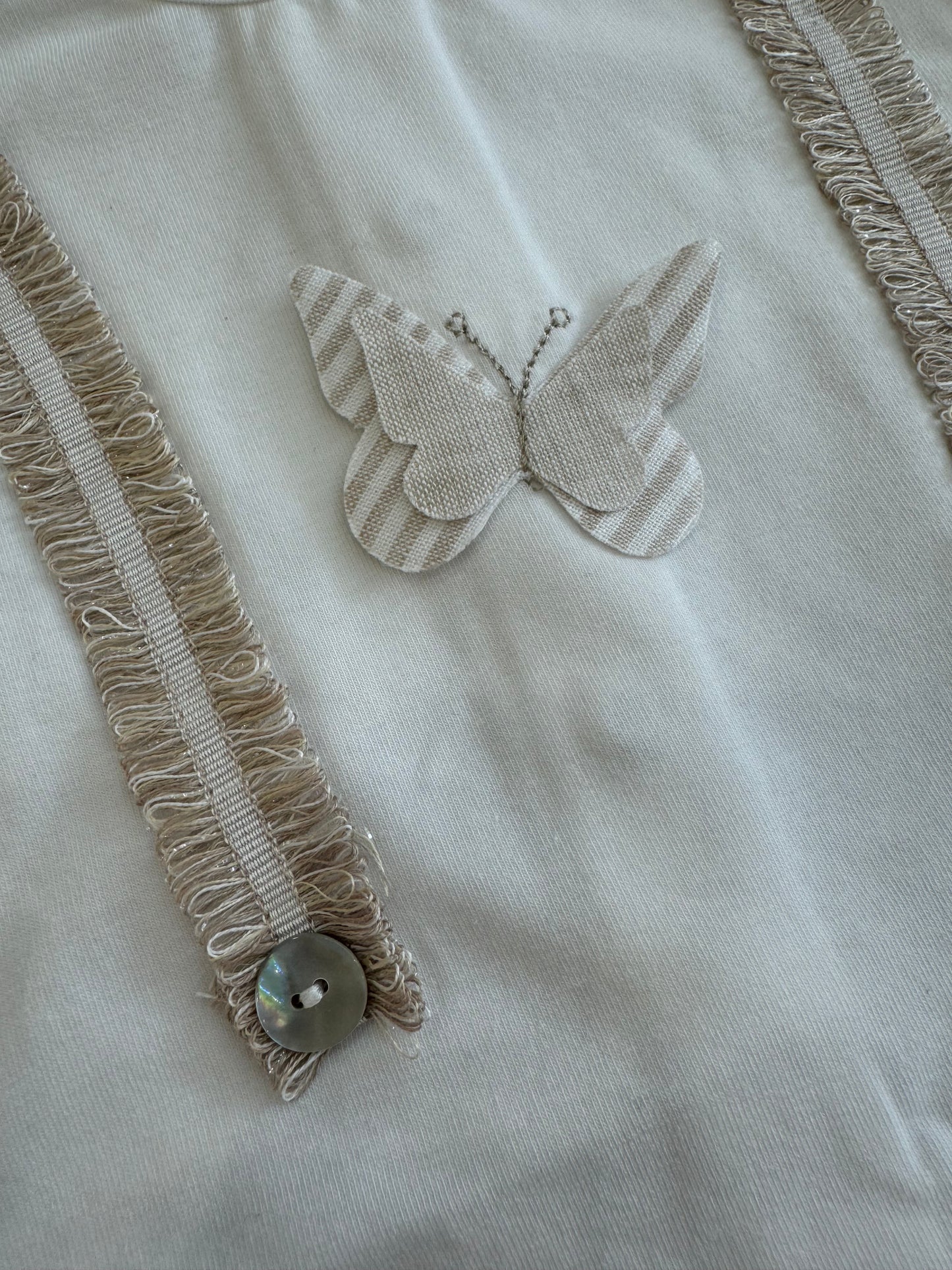 Pagliaccetto butterfly cotton