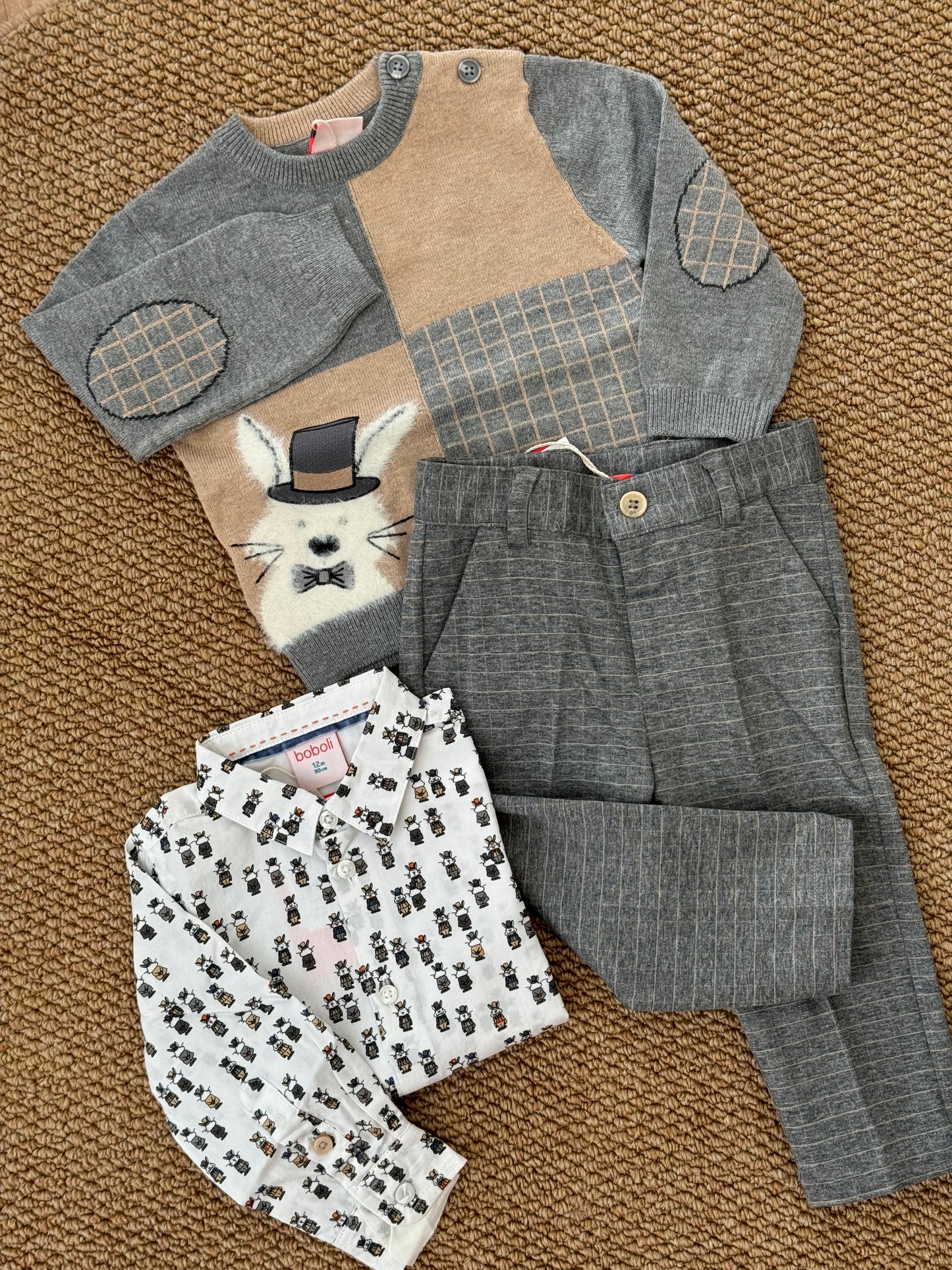 Completo Grigio Coniglio