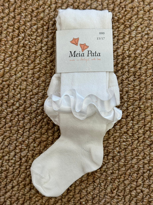 Calzamaglia dettaglio seta