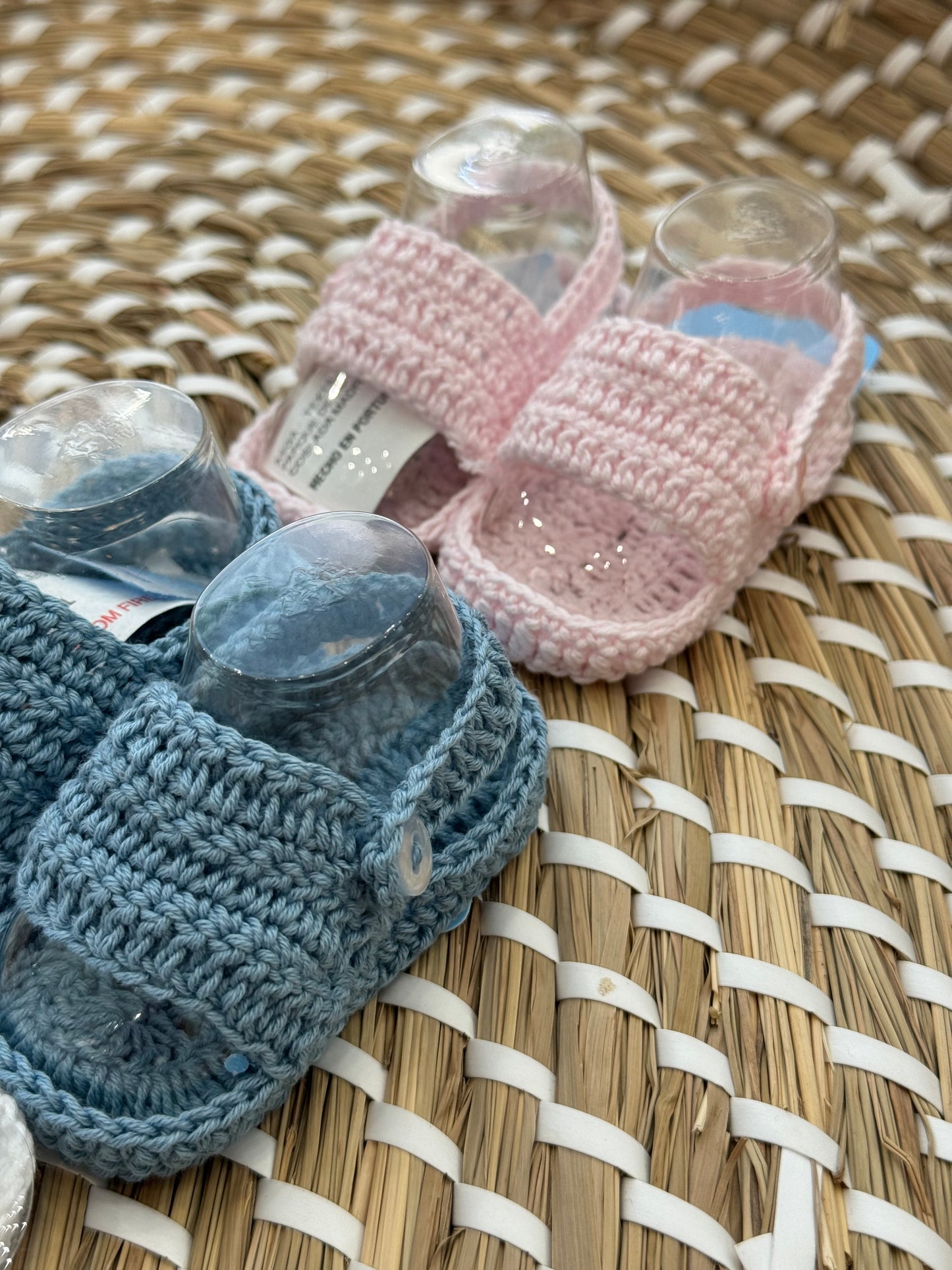 Sandaletti fascia crochet