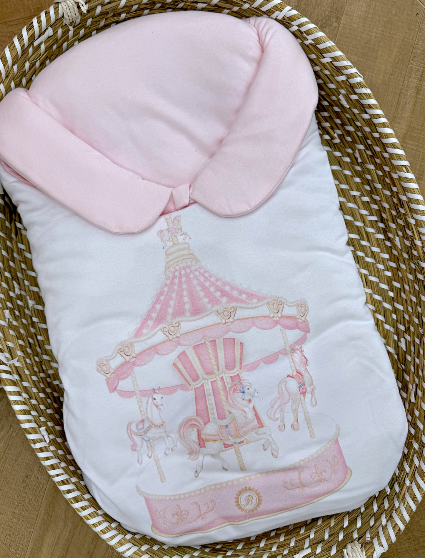 Sacco nanna carosello pink