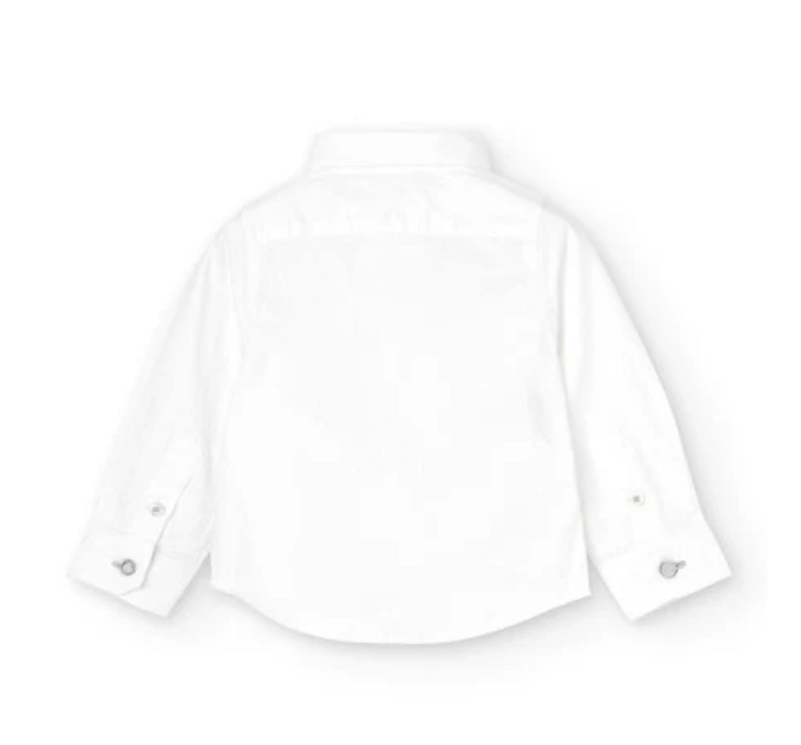 Camicia in cotone con Papillon BOBOLI