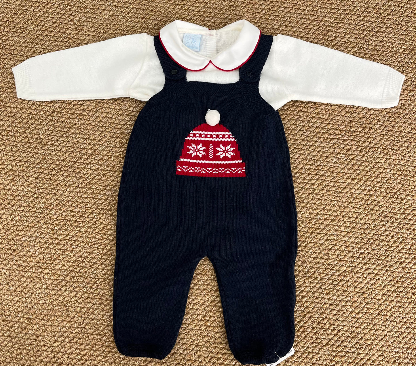 Salopette Blu Navy PonPon
