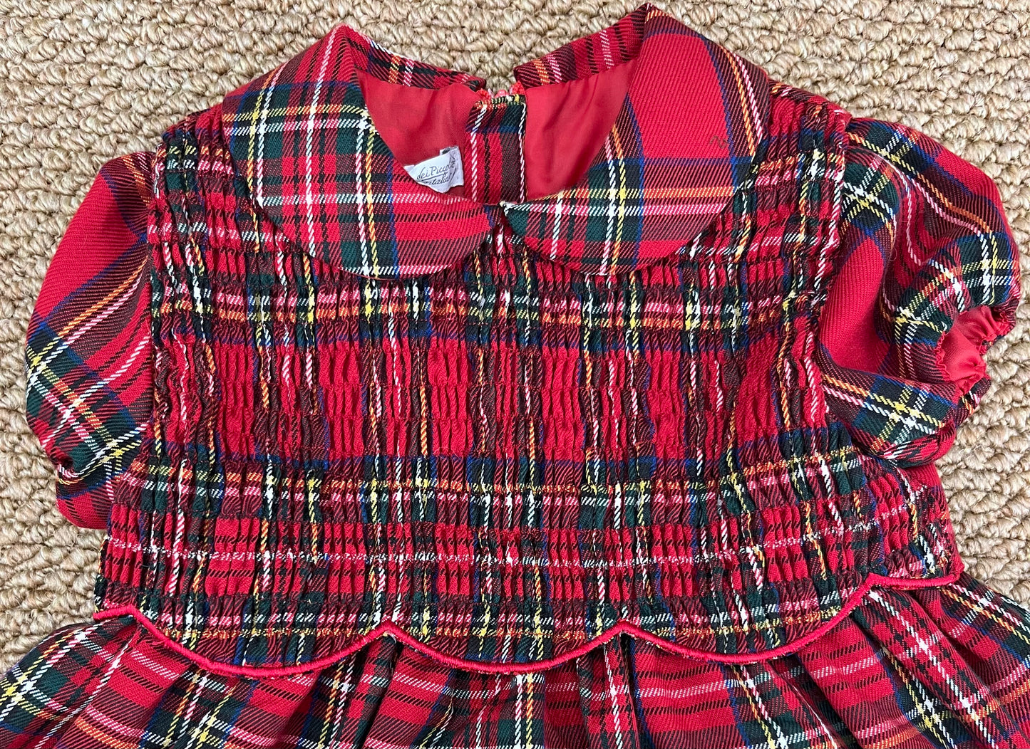 Dress Mezza Manica Scozzese