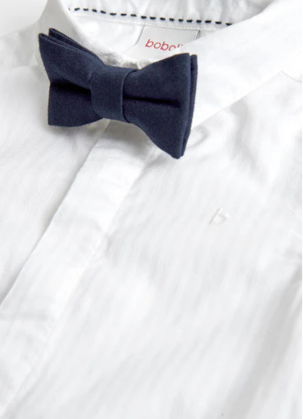 Camicia in cotone con Papillon BOBOLI