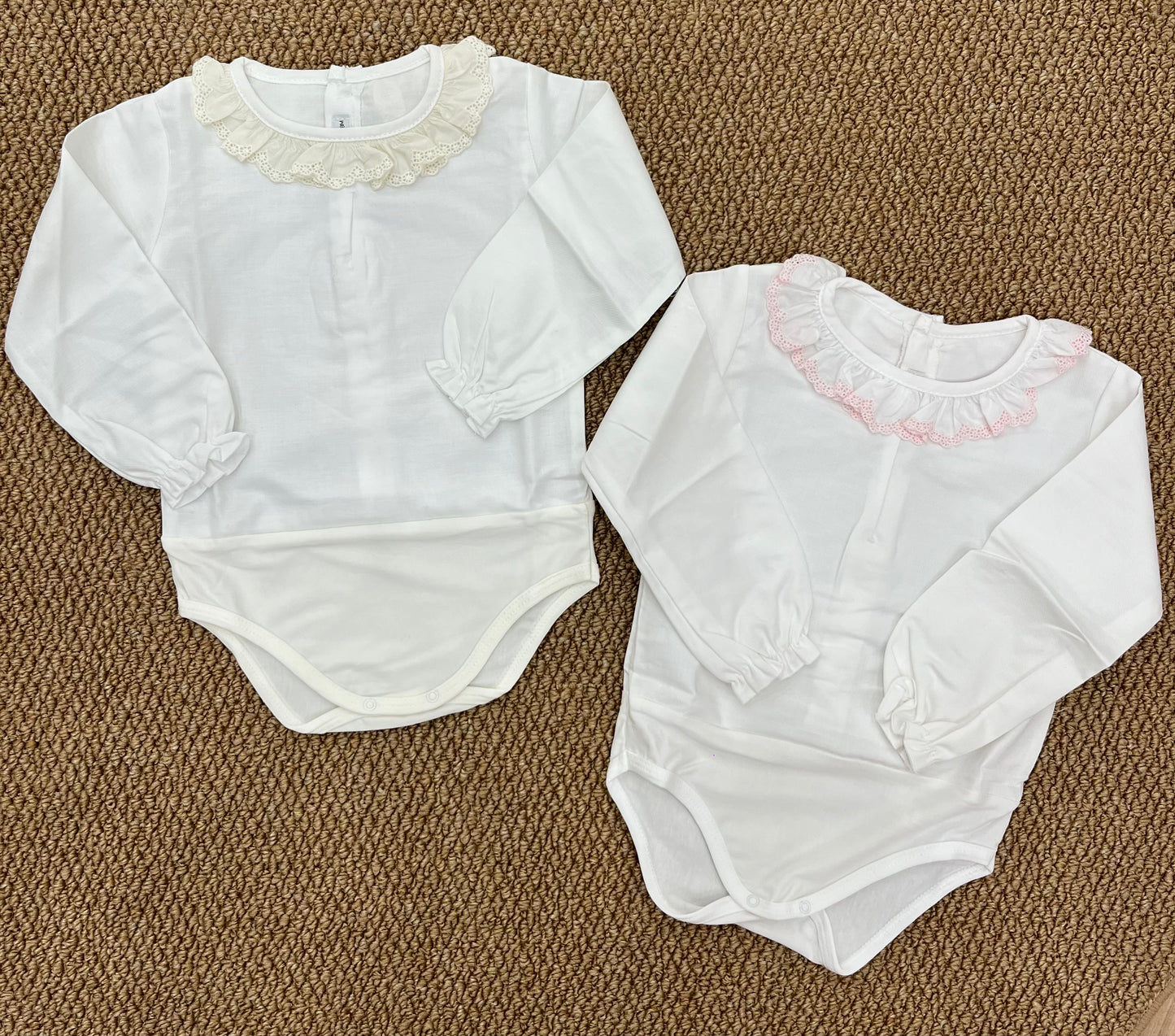 Body Camicia Colletto Pizzo