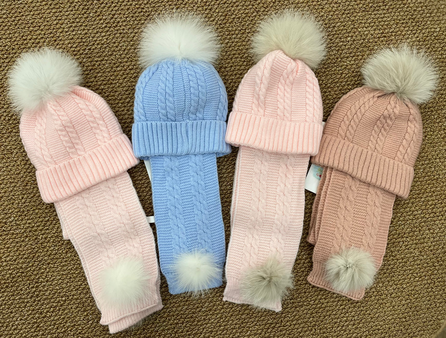 Coordinato Sciarpa E Cappello