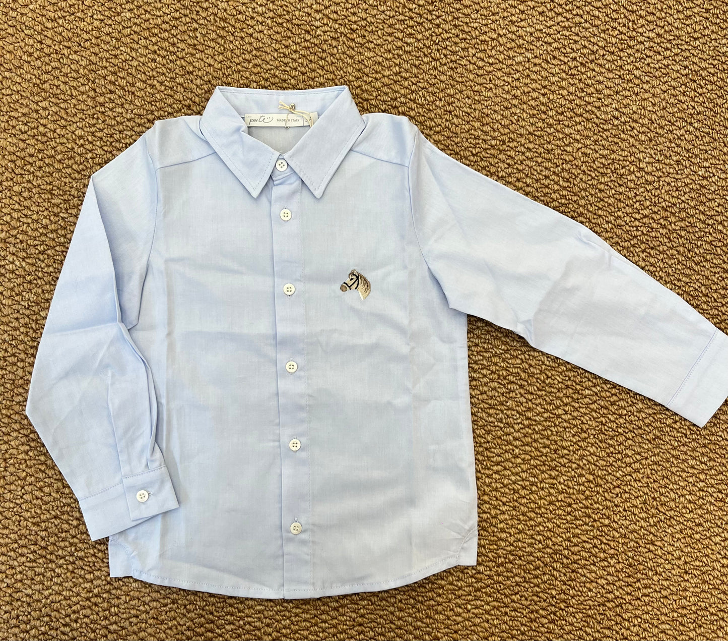 Camicia In Oxford Ricamata PER TE