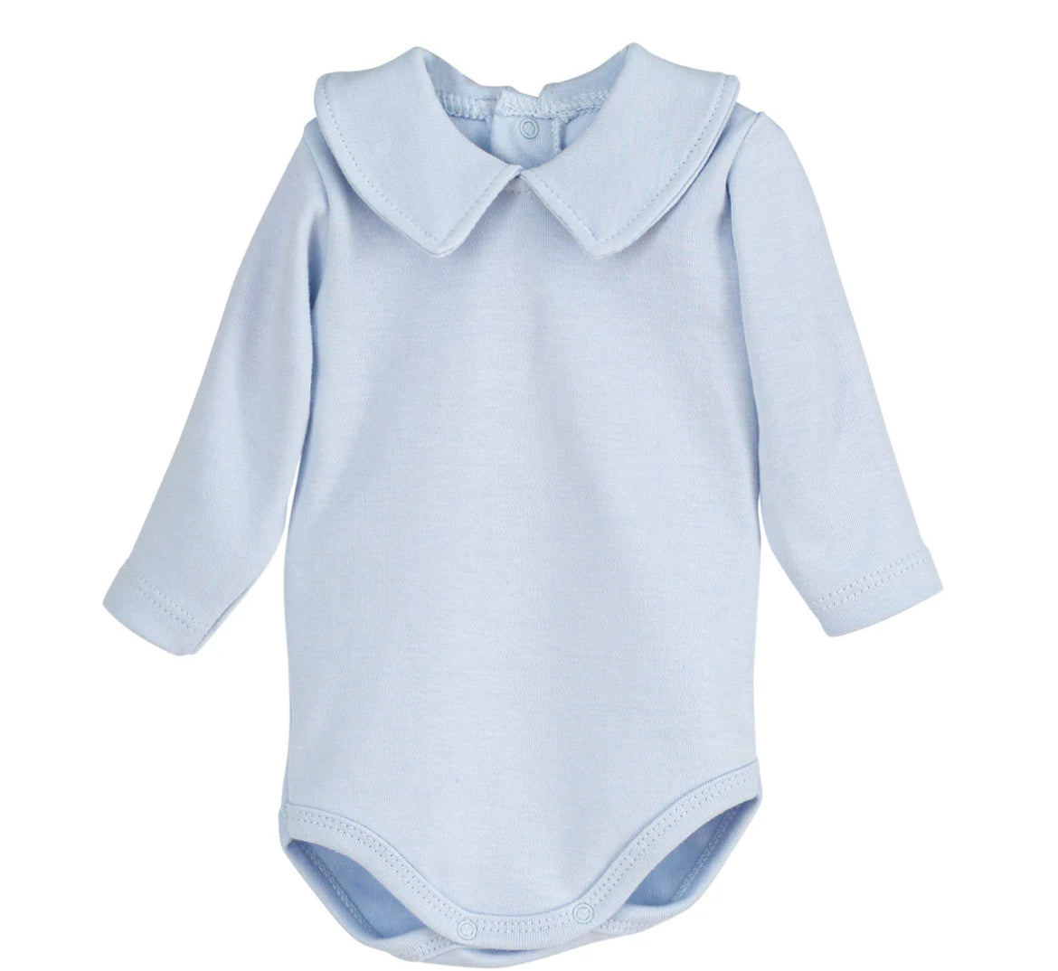 Body caldo cotone con collo camicia