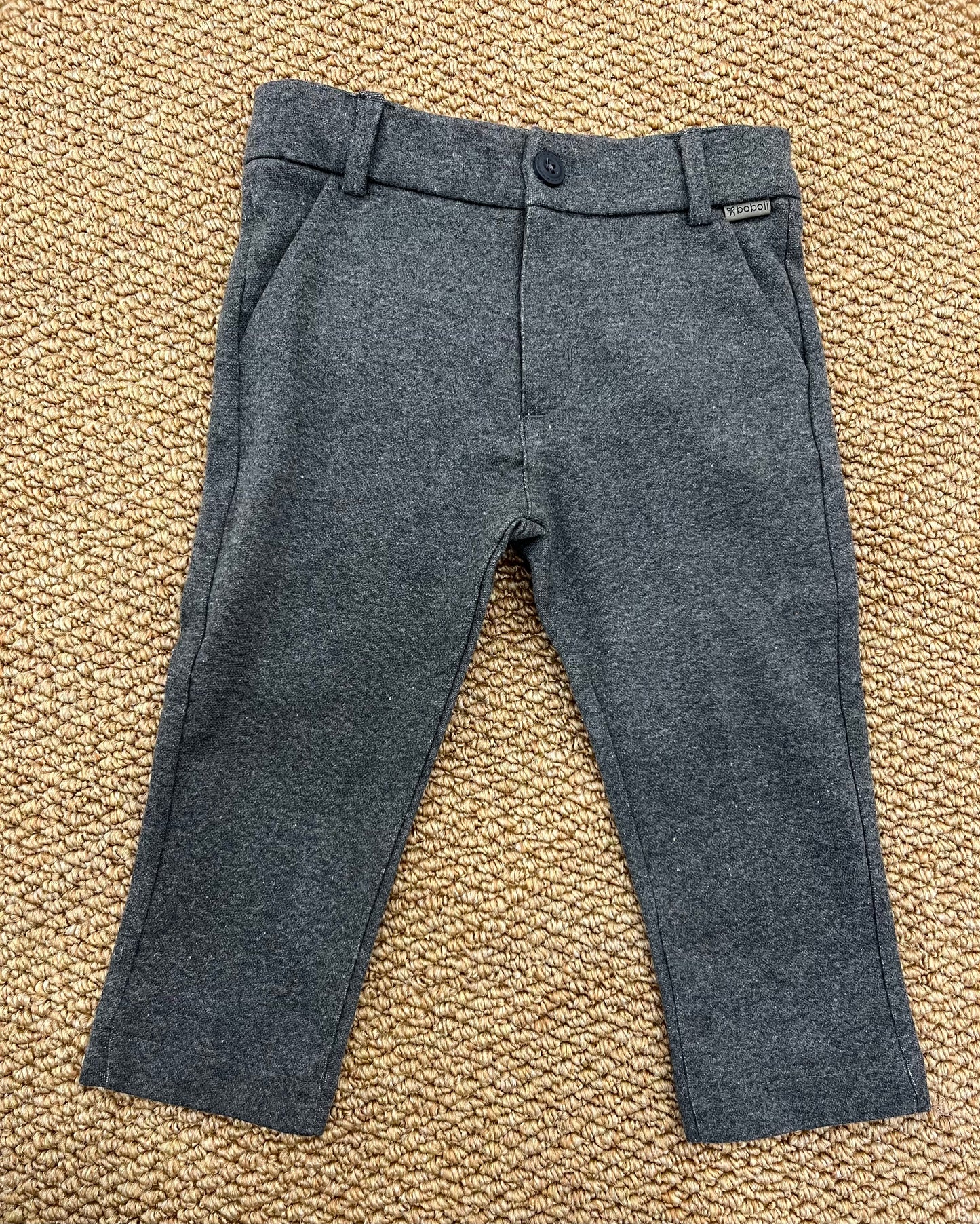 Pantalone stile classico in tessuto tuta