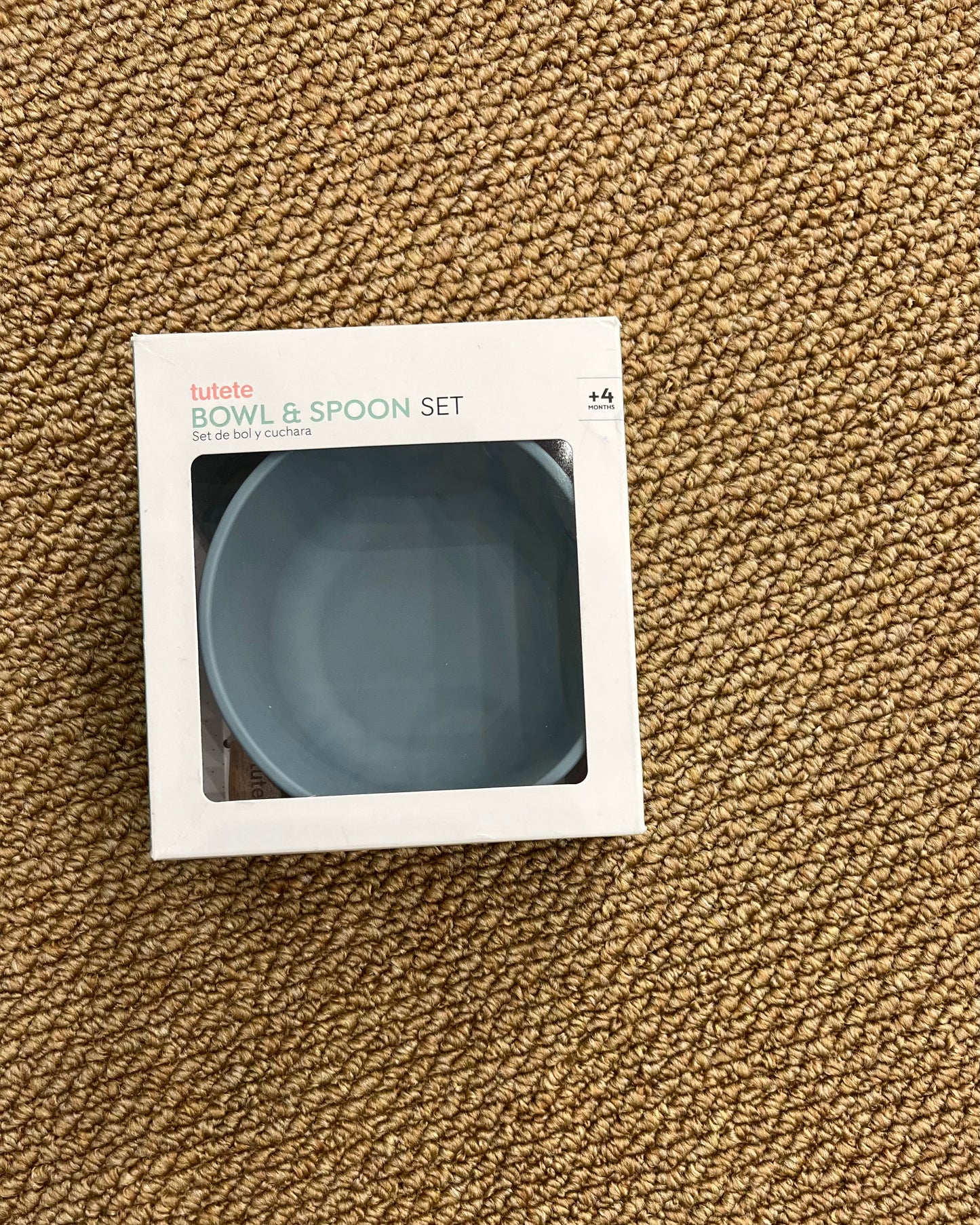 Ciotola Ventosa e Cucchiaio in Silicone