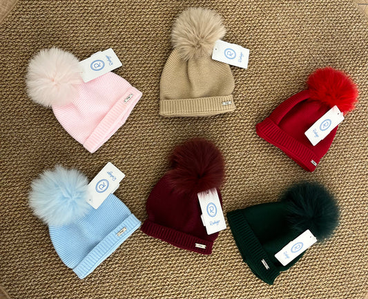 Cappellino Mix PomPon