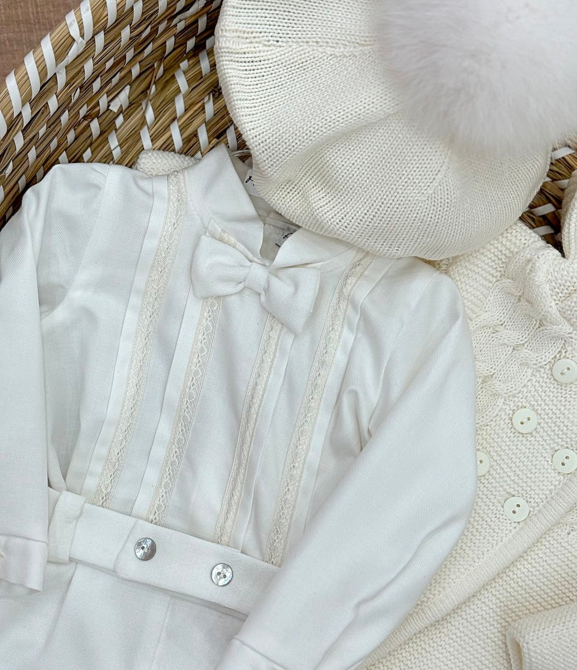 Completo Bianco Velvet