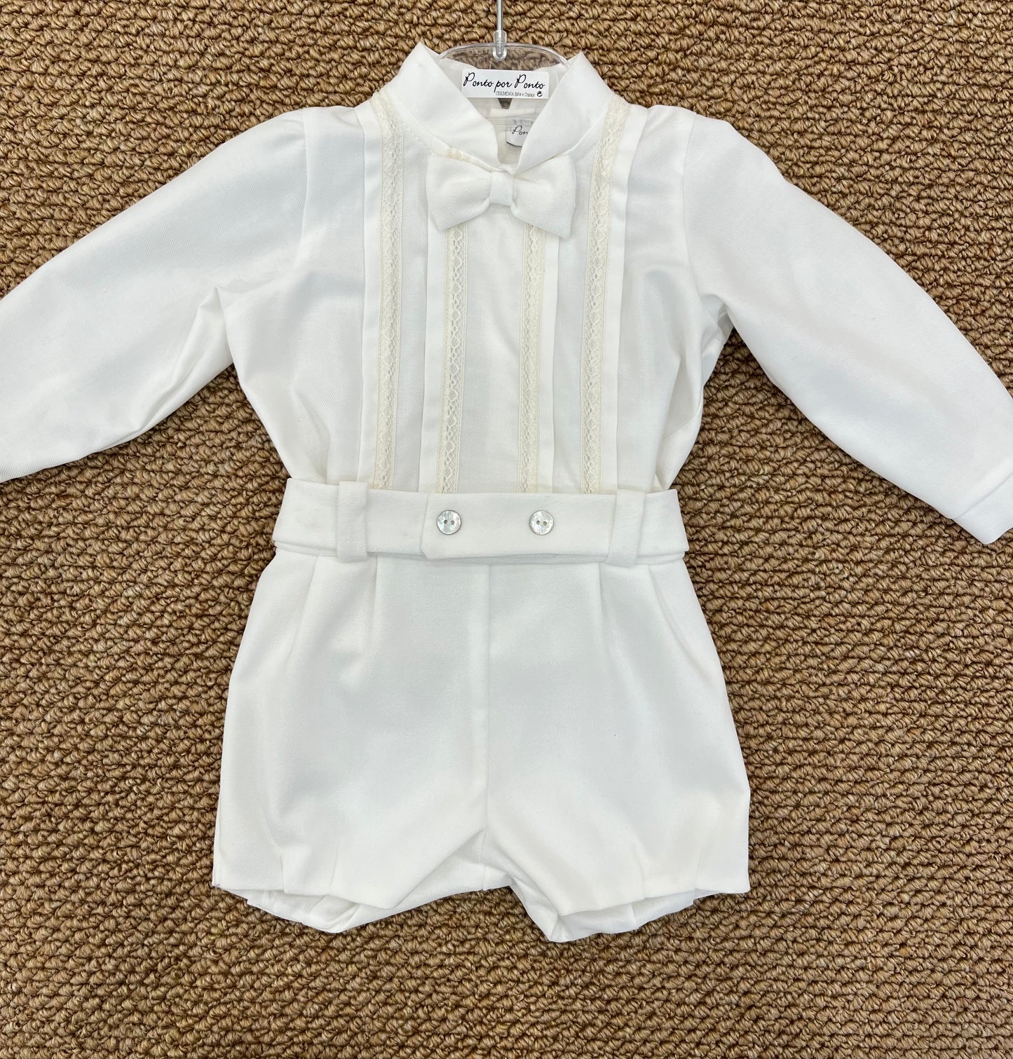 Completo Bianco Velvet