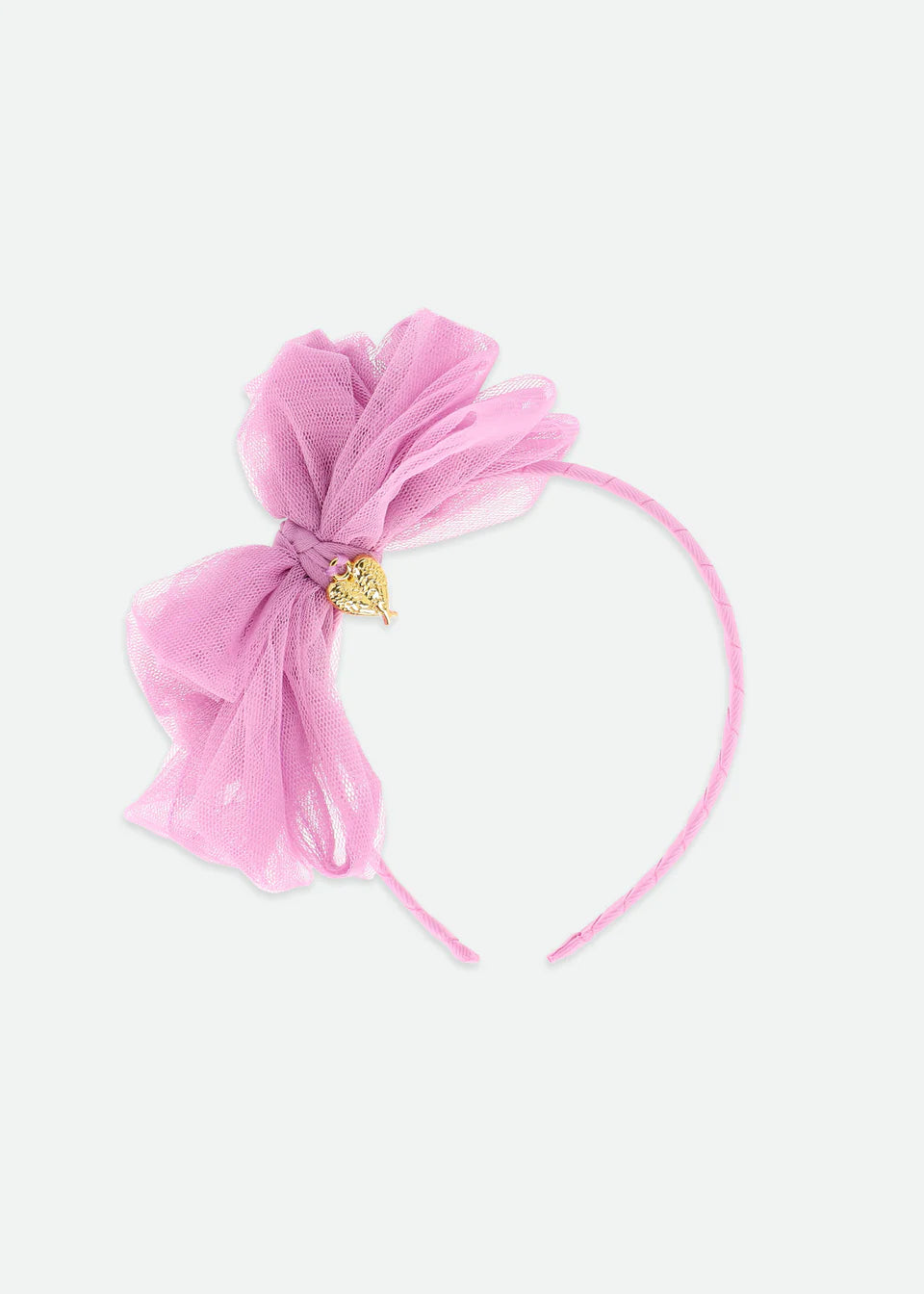 Cerchietto Gladys Tulle Orchid Lilac