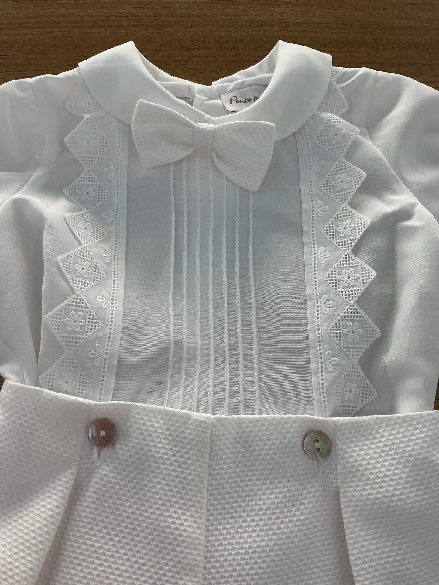 Completo Hermes bianco
