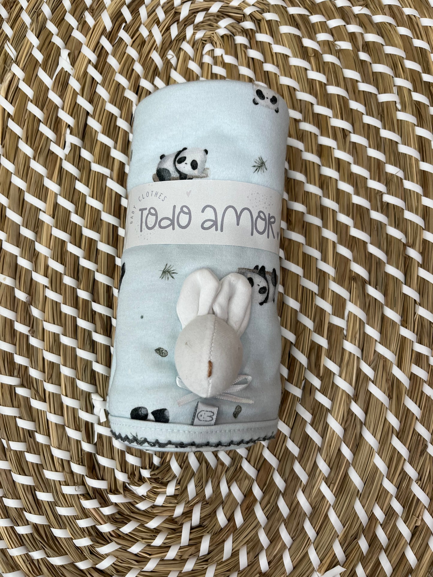 Coperta 100% cotone fantasia